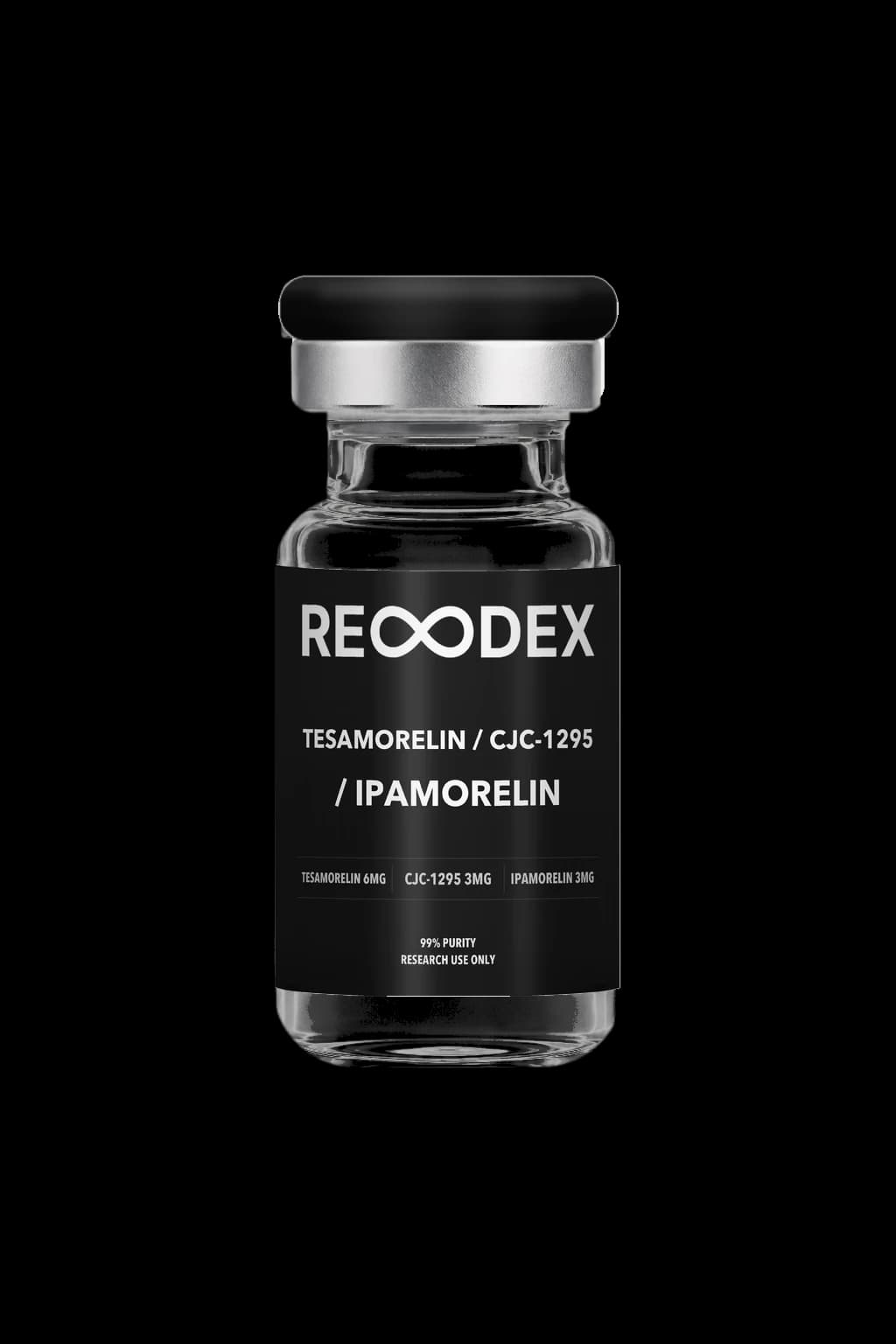 Tesamorelin / CJC-1295 (NO DAC) / Ipamorelin research vial