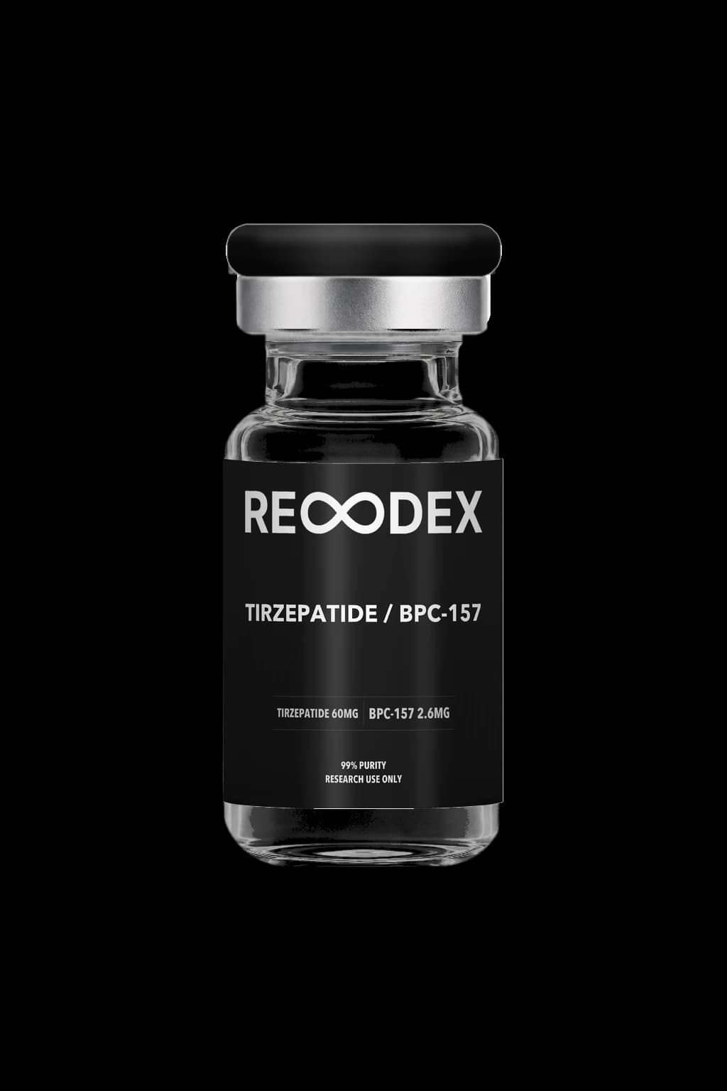 Tirzepatide / BPC-157 research vial