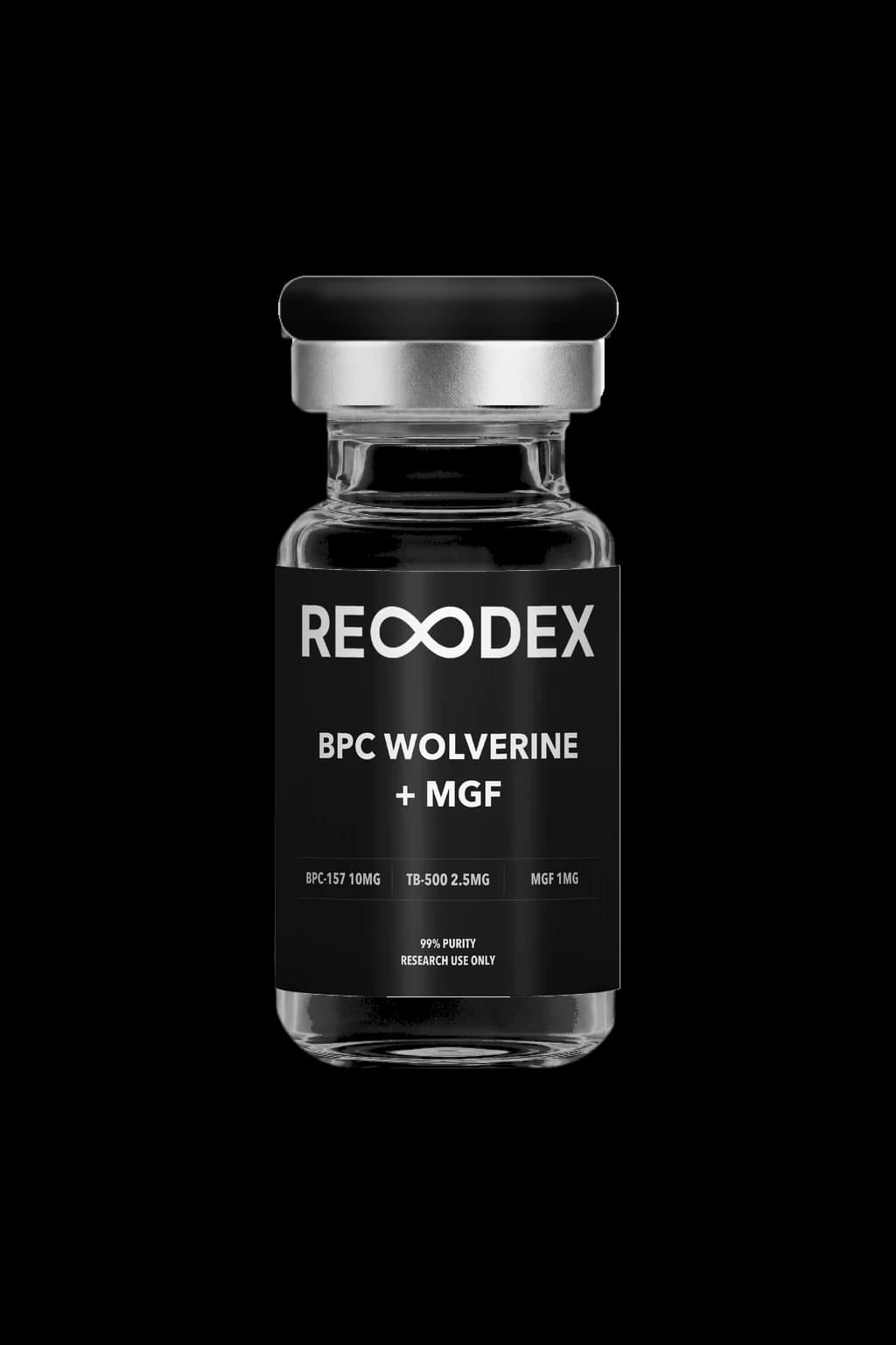 BPC Wolverine + MGF research vial