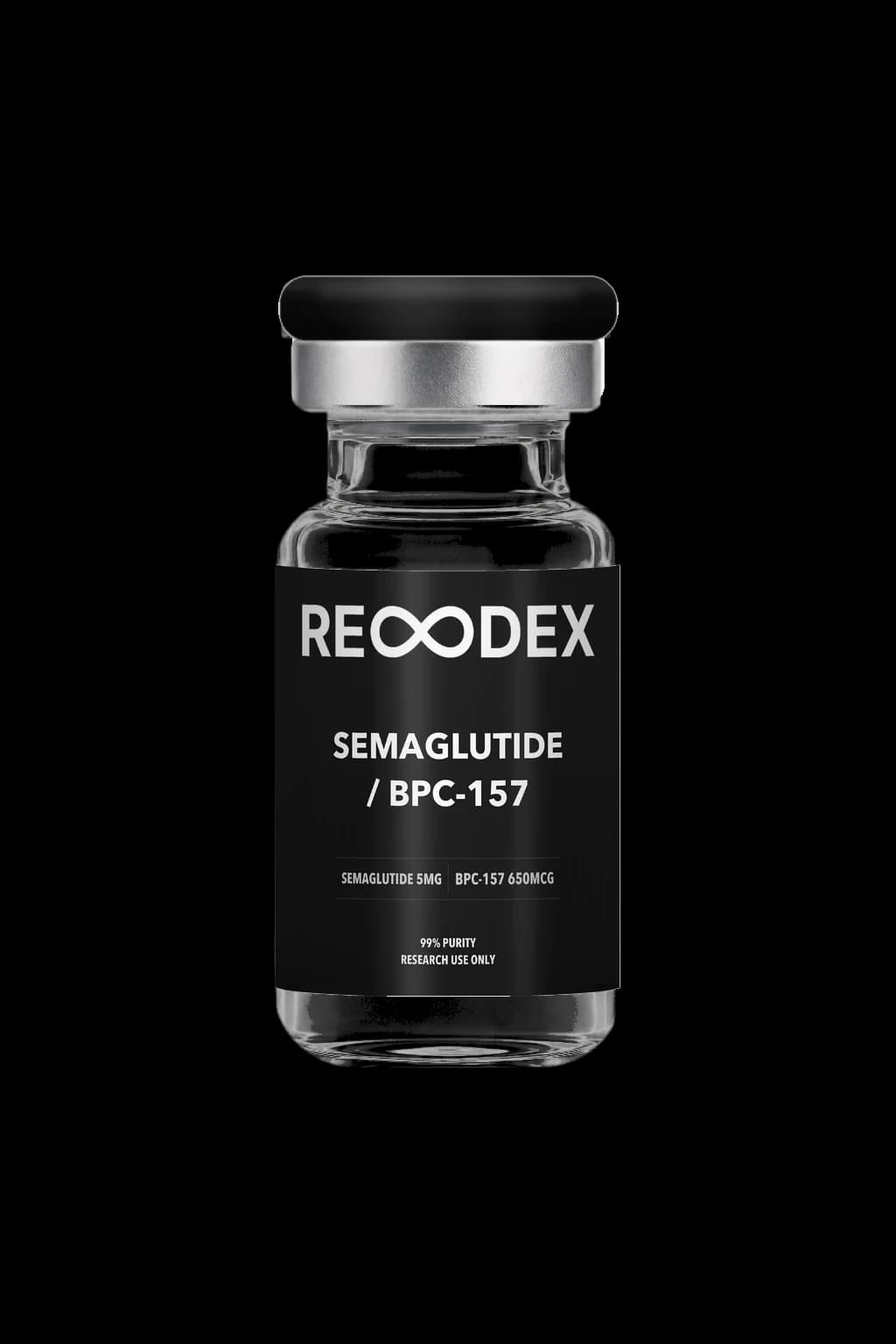 Semaglutide (GLP-1 Analogue) / BPC-157 research vial