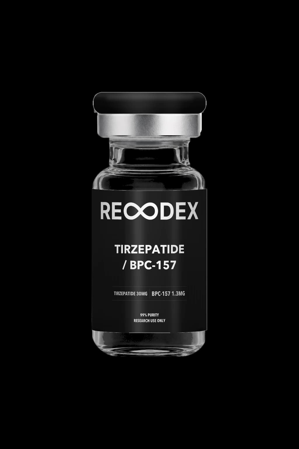 Tirzepatide / BPC-157 (Lyophilized) research vial